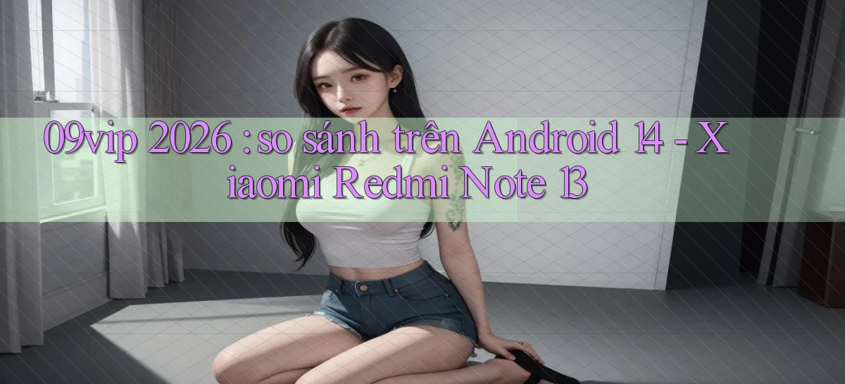 09vip 2026 so sánh trên Android 14   Xiaomi Redmi Note 13