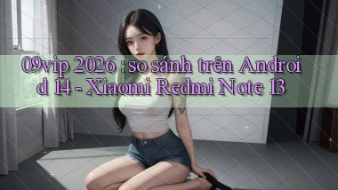 09vip 2026 so sánh trên Android 14   Xiaomi Redmi Note 13