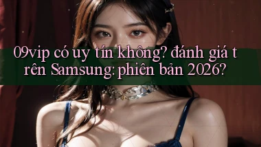 09vip có uy tín không đánh giá trên Samsung phiên bản 2026
