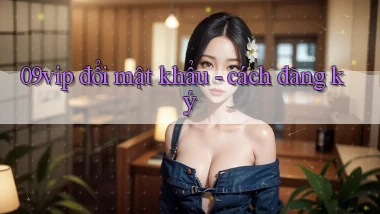 09vip đổi mật khẩu   cách đăng ký