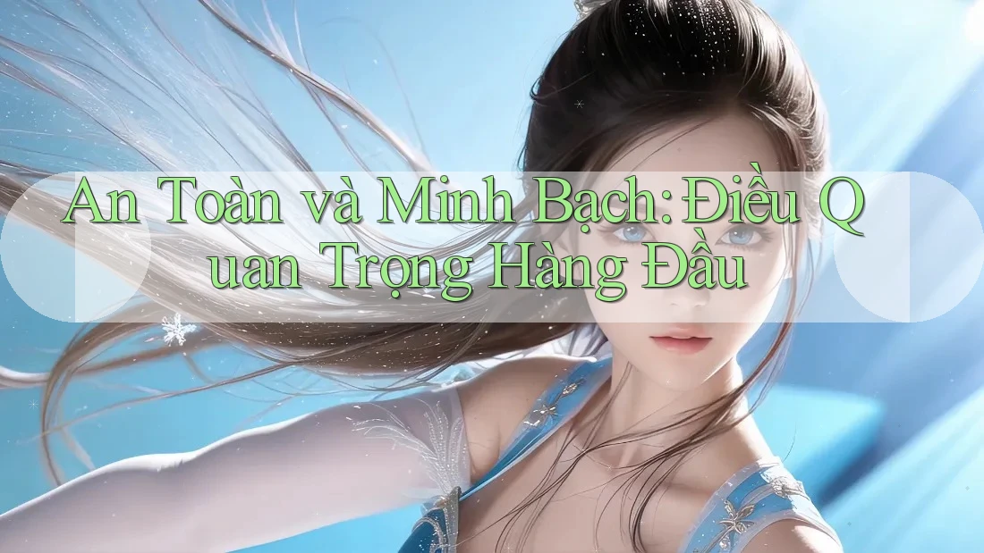 An Toàn và Minh Bạch: Điều Quan Trọng Hàng Đầu An Toàn và Minh Bạch: Điều Quan Trọng Hàng Đầu