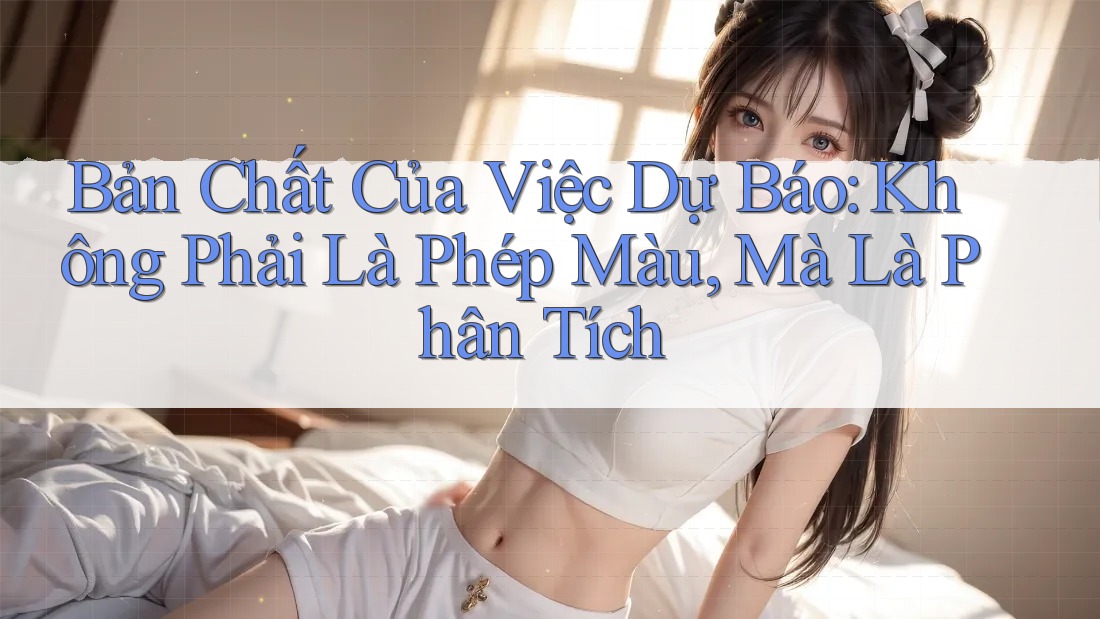 Bản Chất Của Việc Dự Báo: Không Phải Là Phép Màu, Mà Là Phân Tích Bản Chất Của Việc Dự Báo: Không Phải Là Phép Màu, Mà Là Phân Tích