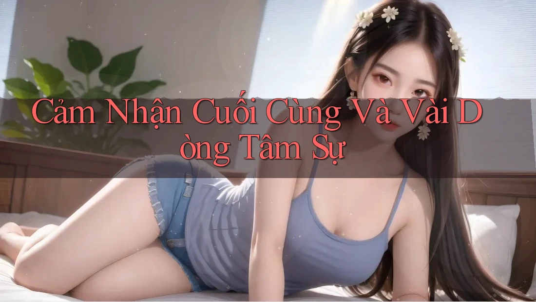Cảm Nhận Cuối Cùng Và Vài Dòng Tâm Sự Cảm Nhận Cuối Cùng Và Vài Dòng Tâm Sự