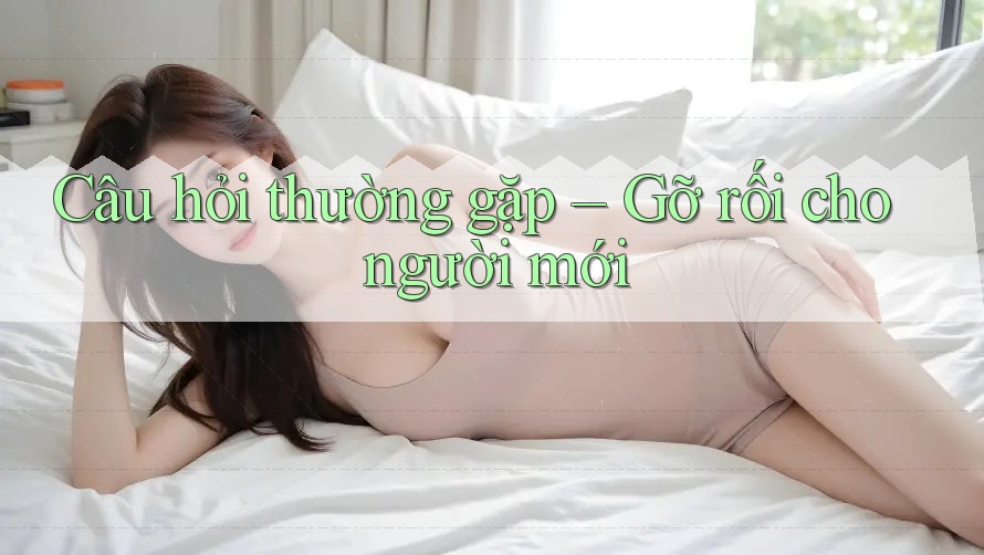 Câu hỏi thường gặp – Gỡ rối cho người mới Câu hỏi thường gặp – Gỡ rối cho người mới