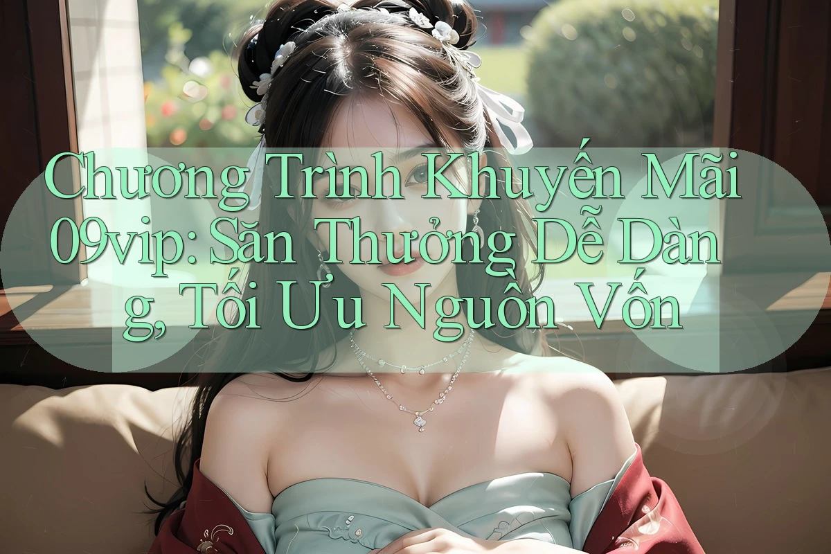 Chương Trình Khuyến Mãi 09vip: Săn Thưởng Dễ Dàng, Tối Ưu Nguồn Vốn Chương Trình Khuyến Mãi 09vip: Săn Thưởng Dễ Dàng, Tối Ưu Nguồn Vốn