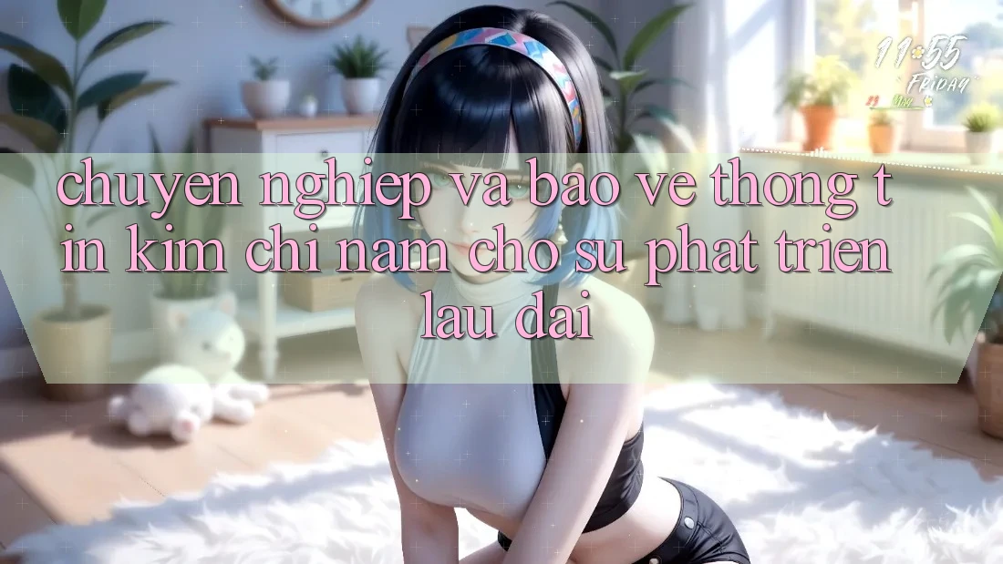 Chuyên nghiệp Và Bảo vệ thông tin - Kim Chỉ Nam Cho Sự Phát Triển Lâu dài