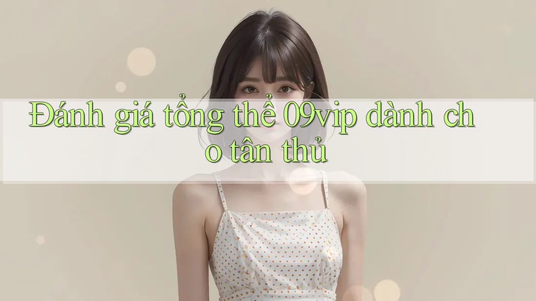 Đánh giá tổng thể 09vip dành cho tân thủ Đánh giá tổng thể 09vip dành cho tân thủ