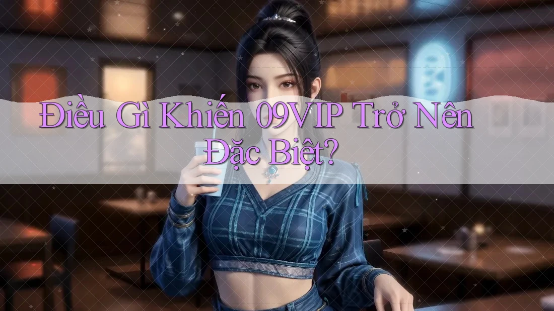 Điều Gì Khiến 09VIP Trở Nên Đặc Biệt? Điều Gì Khiến 09VIP Trở Nên Đặc Biệt?