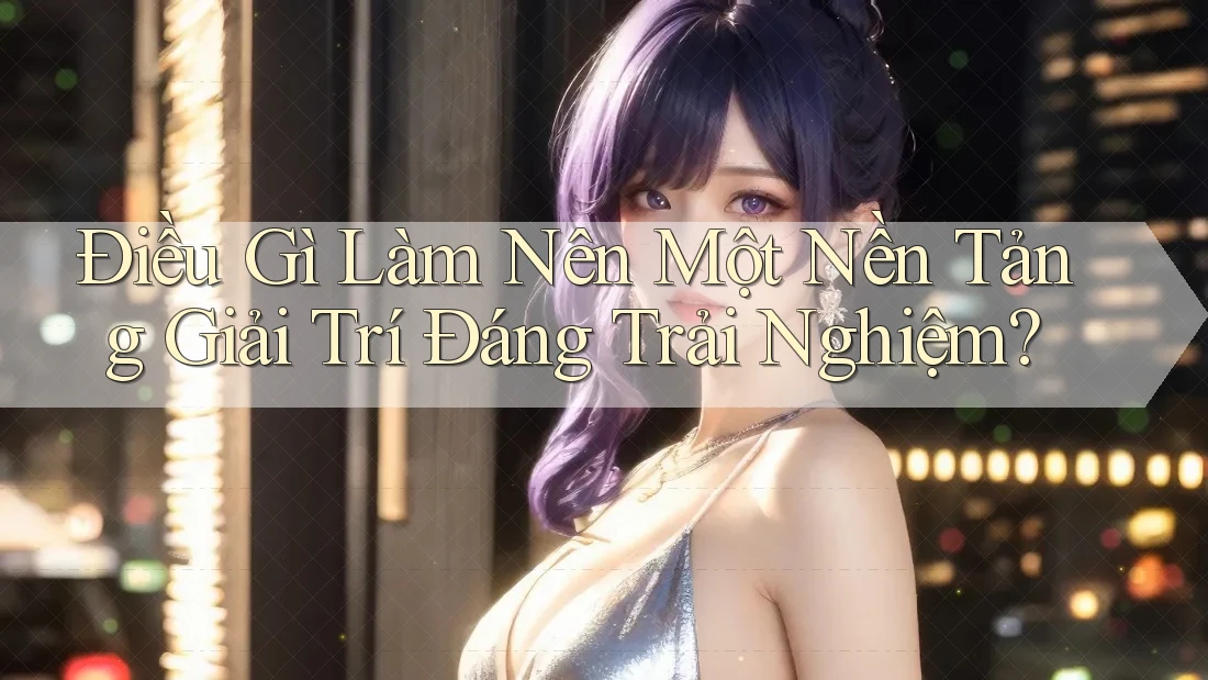 Điều Gì Làm Nên Một Nền Tảng Giải Trí Đáng Trải Nghiệm? Điều Gì Làm Nên Một Nền Tảng Giải Trí Đáng Trải Nghiệm?