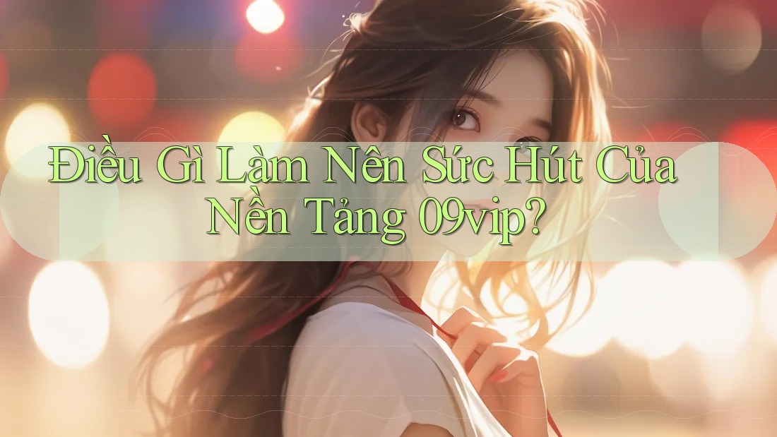 Điều Gì Làm Nên Sức Hút Của Nền Tảng 09vip? Điều Gì Làm Nên Sức Hút Của Nền Tảng 09vip?