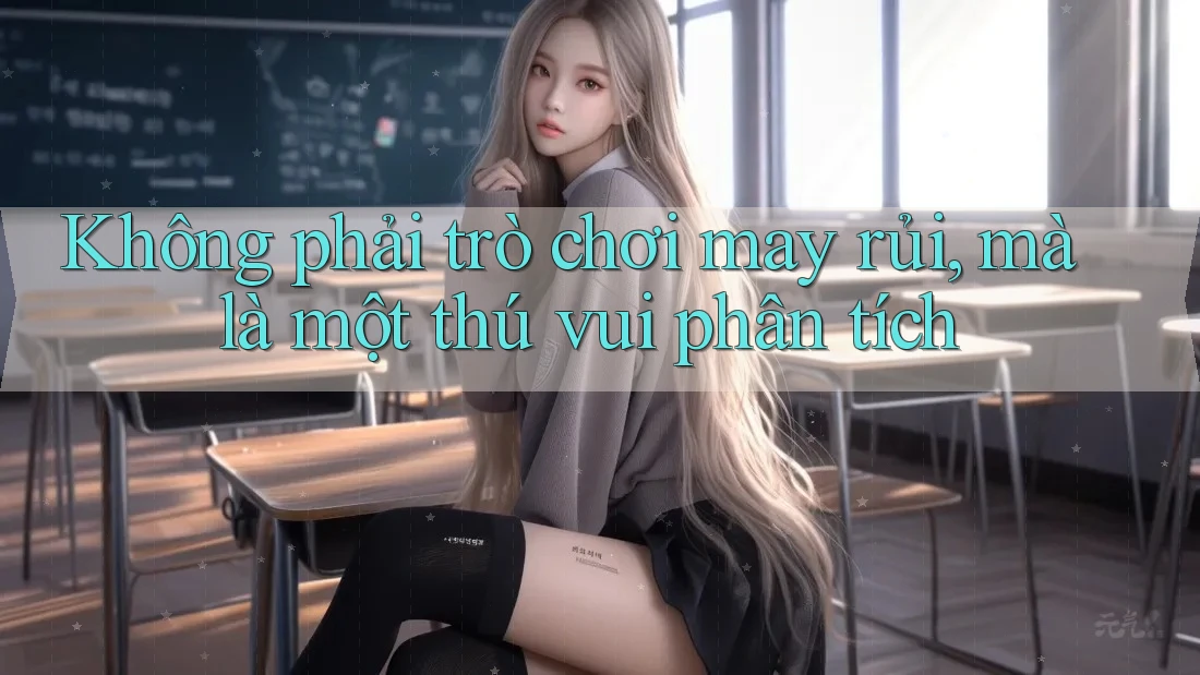 Không phải trò chơi may rủi, mà là một thú vui phân tích Không phải trò chơi may rủi, mà là một thú vui phân tích
