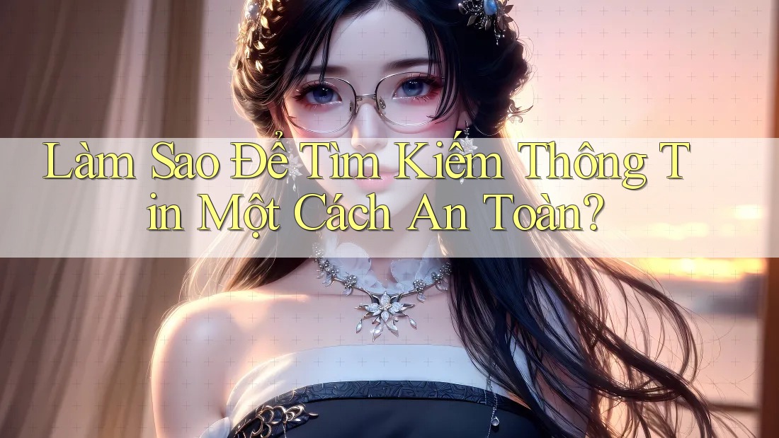 Làm Sao Để Tìm Kiếm Thông Tin Một Cách An Toàn? Làm Sao Để Tìm Kiếm Thông Tin Một Cách An Toàn?