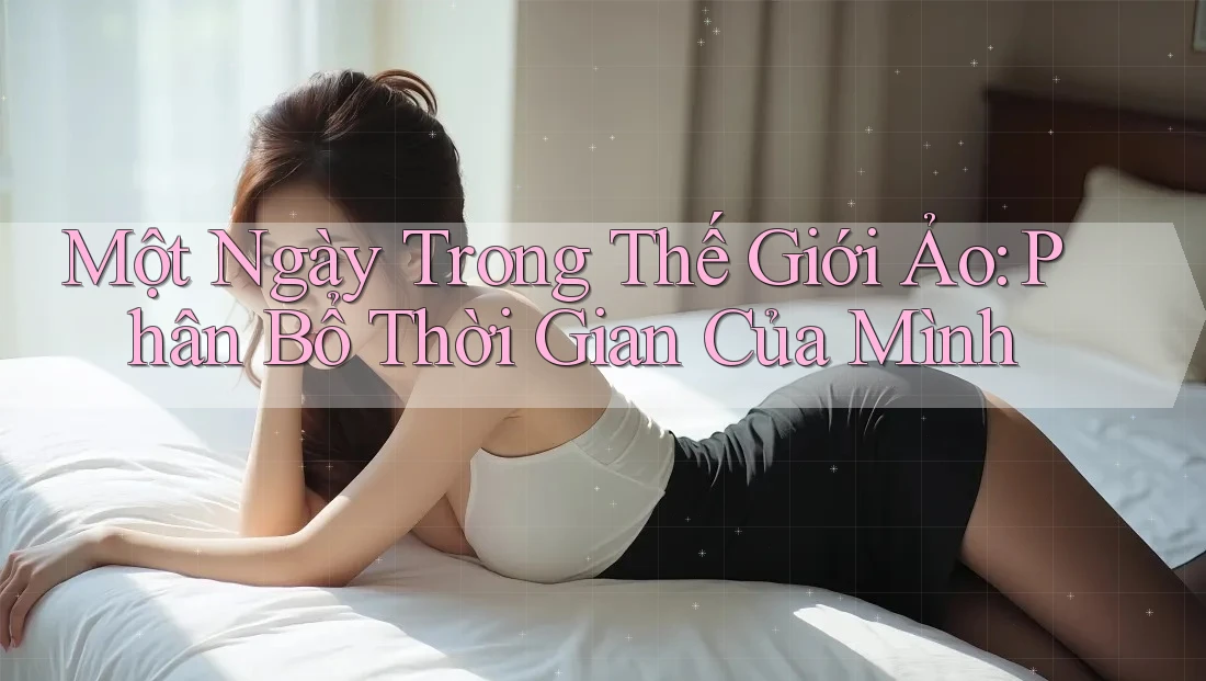 Một Ngày Trong Thế Giới Ảo: Phân Bổ Thời Gian Của Mình Một Ngày Trong Thế Giới Ảo: Phân Bổ Thời Gian Của Mình
