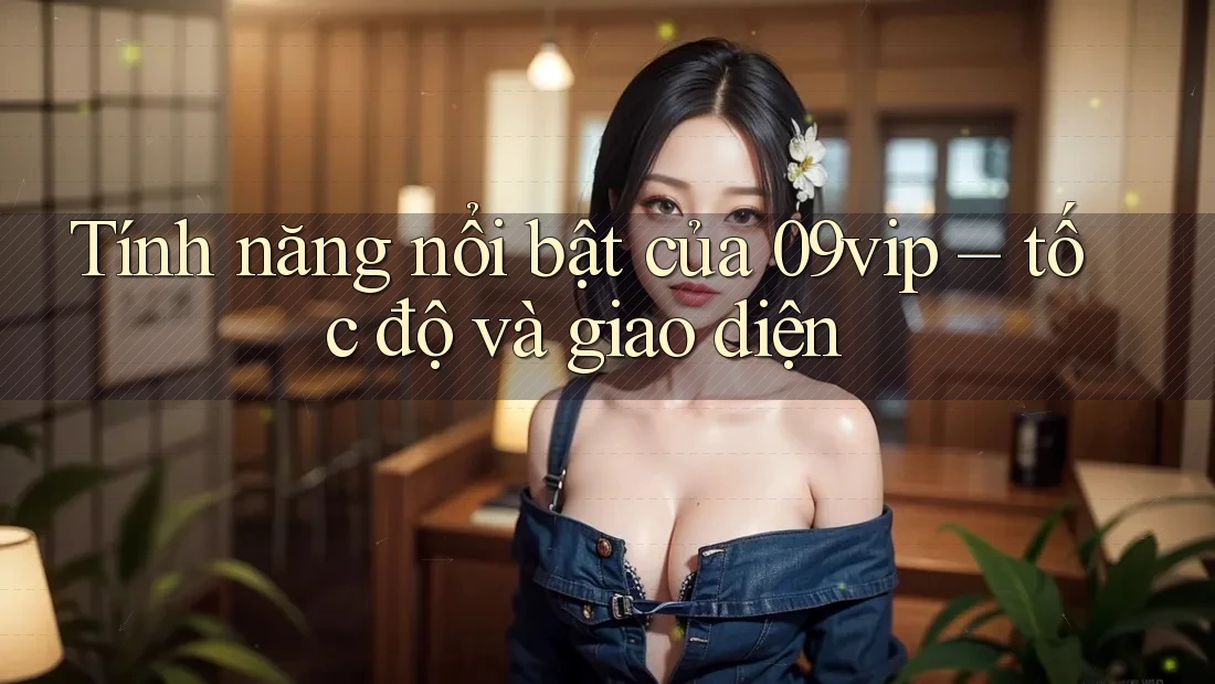 Tính năng nổi bật của 09vip – tốc độ và giao diện Tính năng nổi bật của 09vip – tốc độ và giao diện