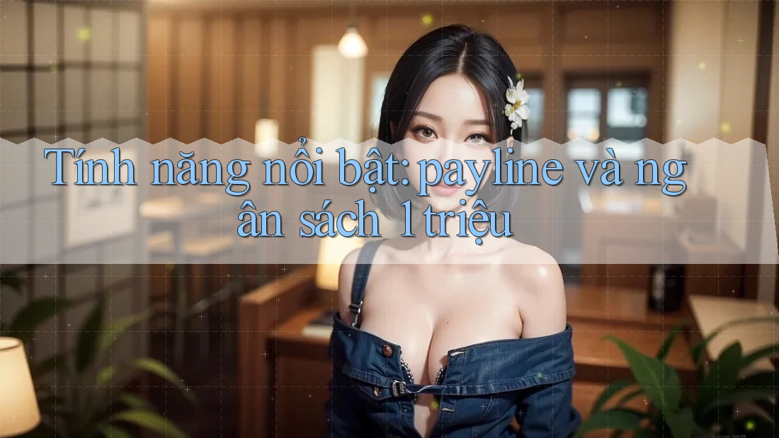 Tính năng nổi bật: payline và ngân sách 1 triệu Tính năng nổi bật: payline và ngân sách 1 triệu