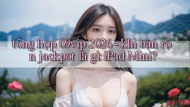 tổng hợp 09vip 2026   khi bận rộn jackpot là gì iPad Mini